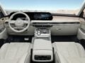 Sleek Hyundai SUV interior showcasing modern design and technology.